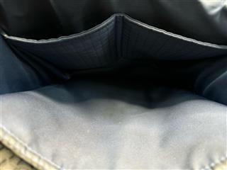 TUMI Arrivé Barker Backpack Black Nylon Leather Trim